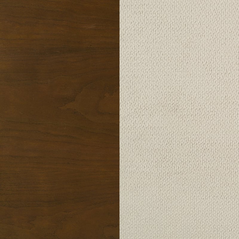 Garland 58-inch Panel Bed Cream Brown Cherry