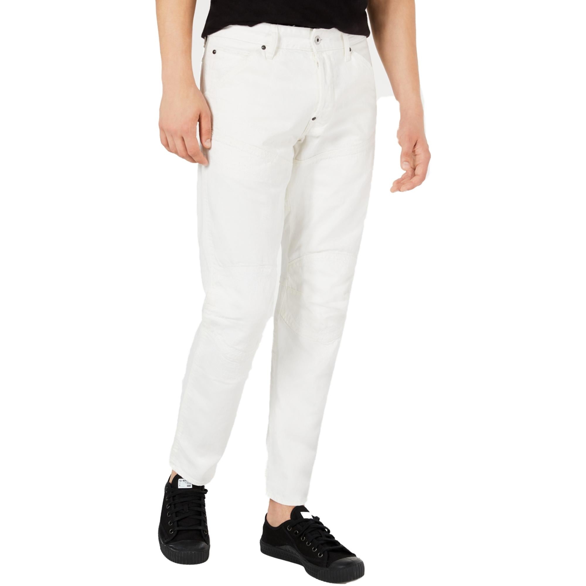g star raw white jeans