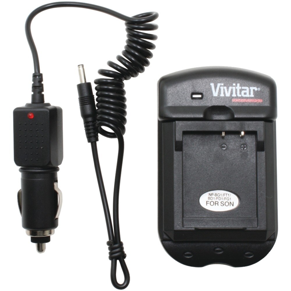 Shop Vivitar Li Ion Battery Charger For Sony Cameras Overstock 19585533