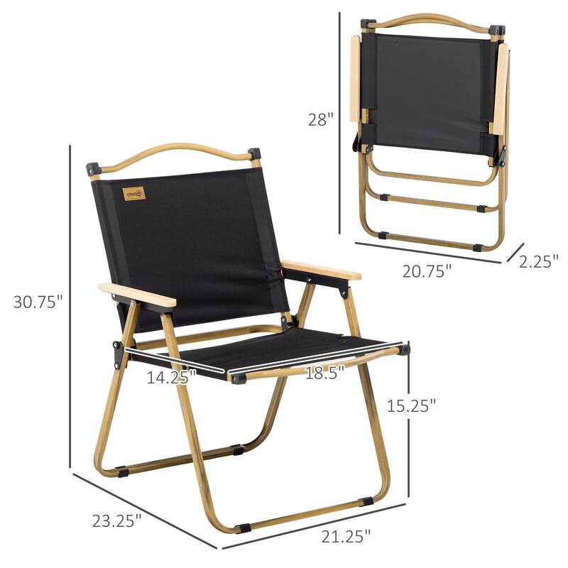 2 Pack Folding Camping Chair
