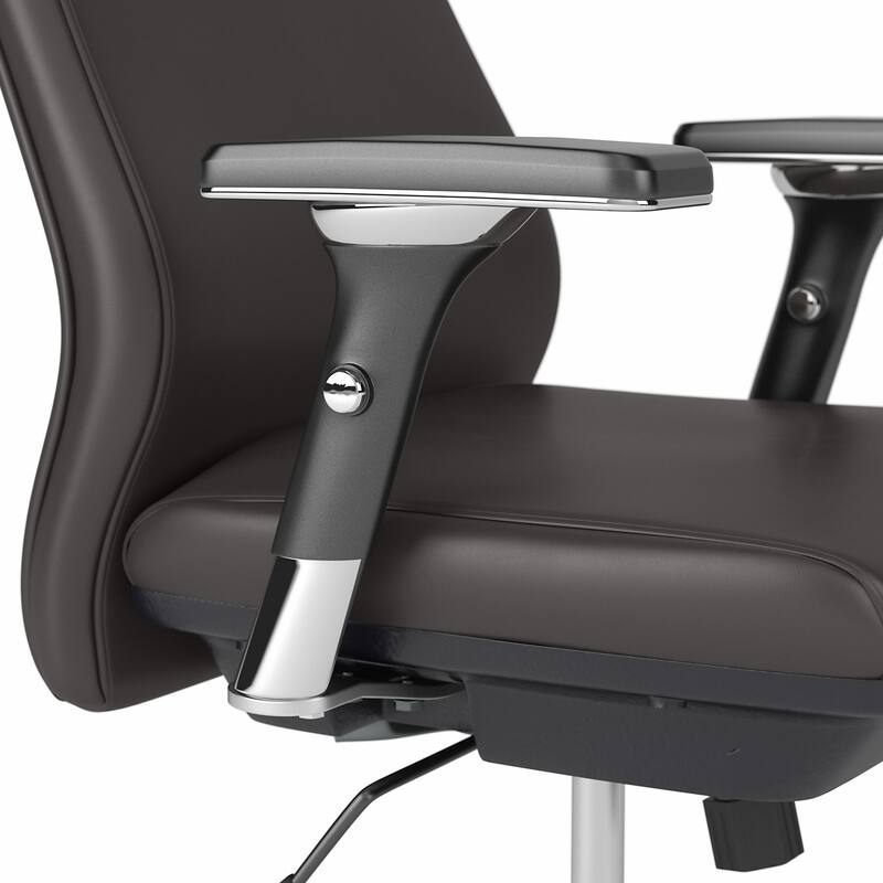 Bush Business Metropolis High Back Leather Executive Office Chair
