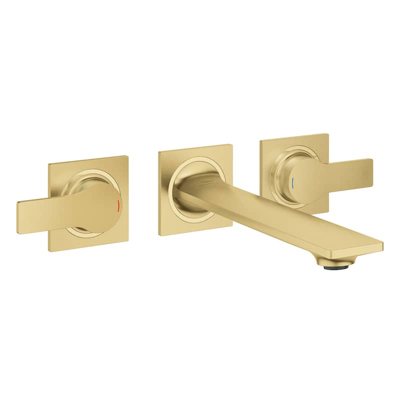 Grohe 20 586 1 Allure New 1.2 GPM Wall Mounted Widespread Bathroom - Brushed Cool Sunrise