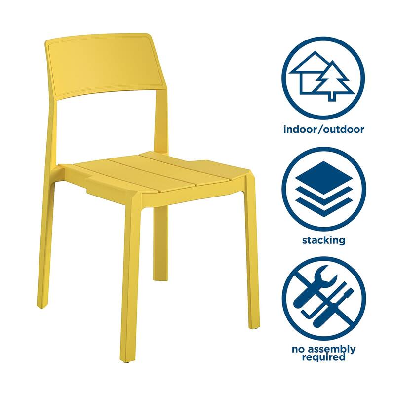 The Novogratz Poolside Collection Chandler Indoor/Outdoor Chairs Set