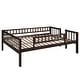 preview thumbnail 12 of 41, Full Over Full Over Full Triple Bunk Bed with Ladder,Slide, for Bedroom