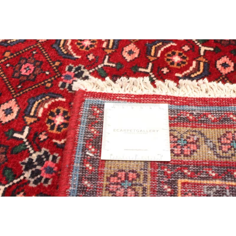 ECARPETGALLERY Hand-knotted Andelz Red Wool Rug - 3'5 x 5'0