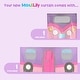 preview thumbnail 5 of 8, Max and Lily Cotton Underbed Camper Van Curtain
