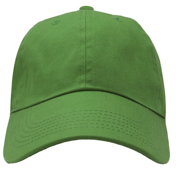 plain green hat