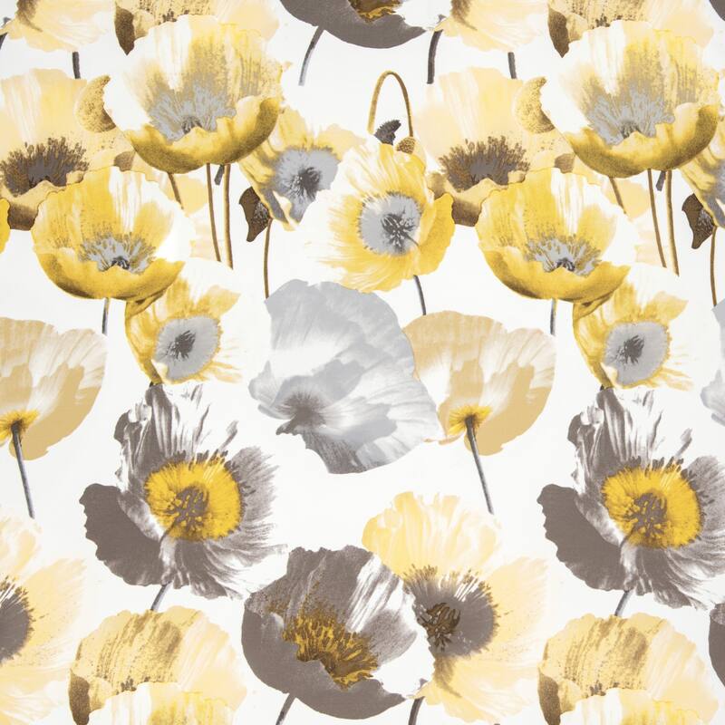 Poppy Field Window Curtain Valance