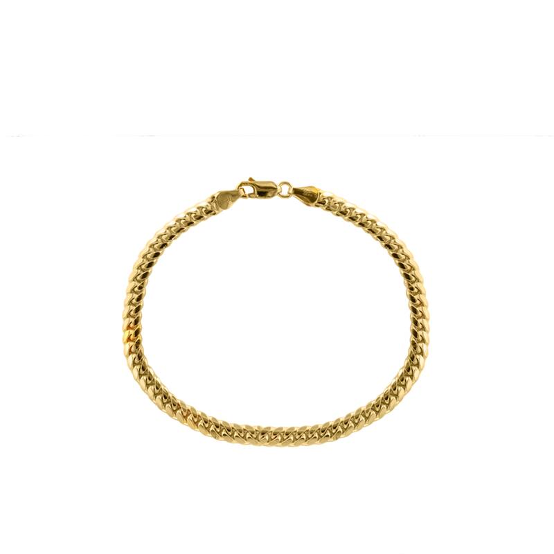 EFFY Men's Gold-Plated 925 Sterling Silver Chain Necklace & Bracelet Set