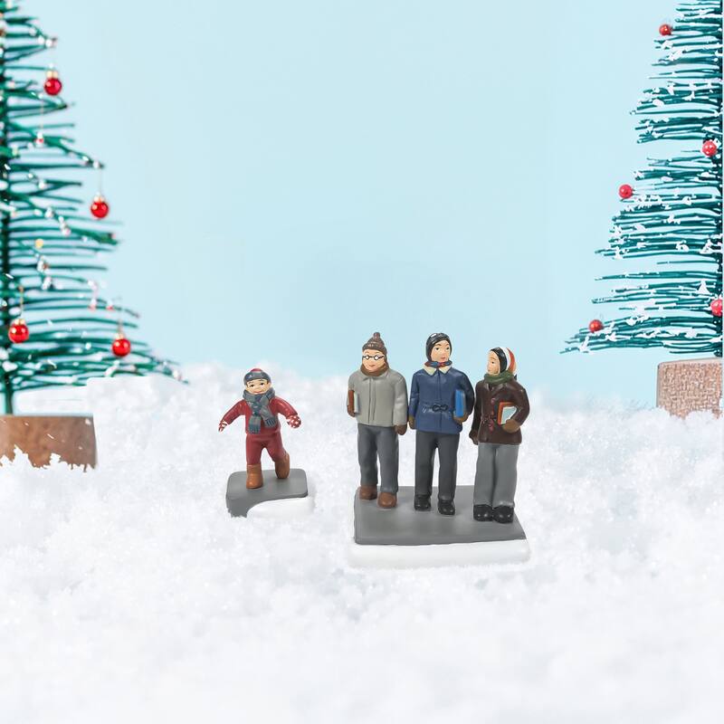 Dept 56 a Christmas Story C'mon Guys Wait Up Christmas Figure