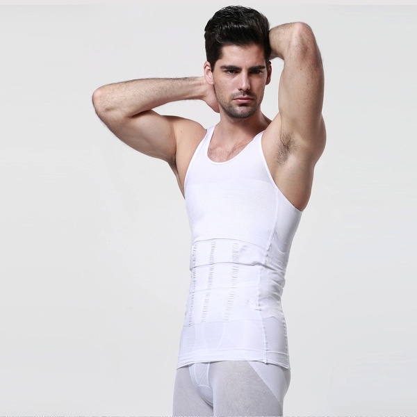 mens belly compression shirt