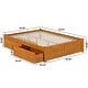 preview thumbnail 113 of 116, Concord Platform Bed with Footboard and Storage Drawers