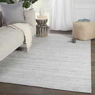 Everen Handmade Indoor/ Outdoor Solid Area Rug