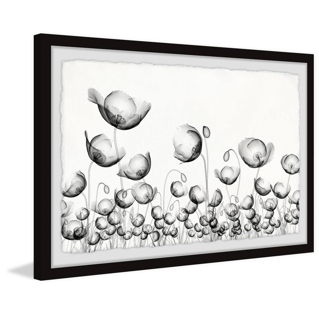 'Poppy Fields' Framed Painting Print