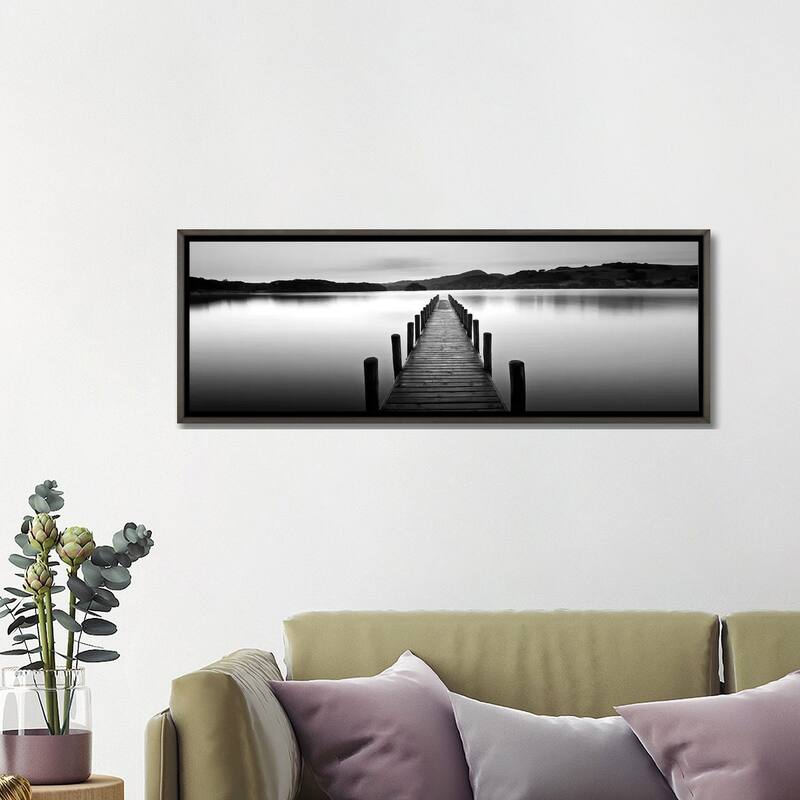 iCanvas "Lake Pier II" by PhotoINC Studio Framed