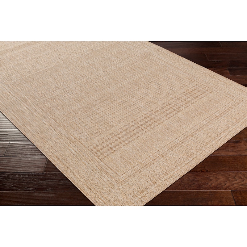 Livabliss Eliana Global Stripe indoor/ Outdoor Area Rug