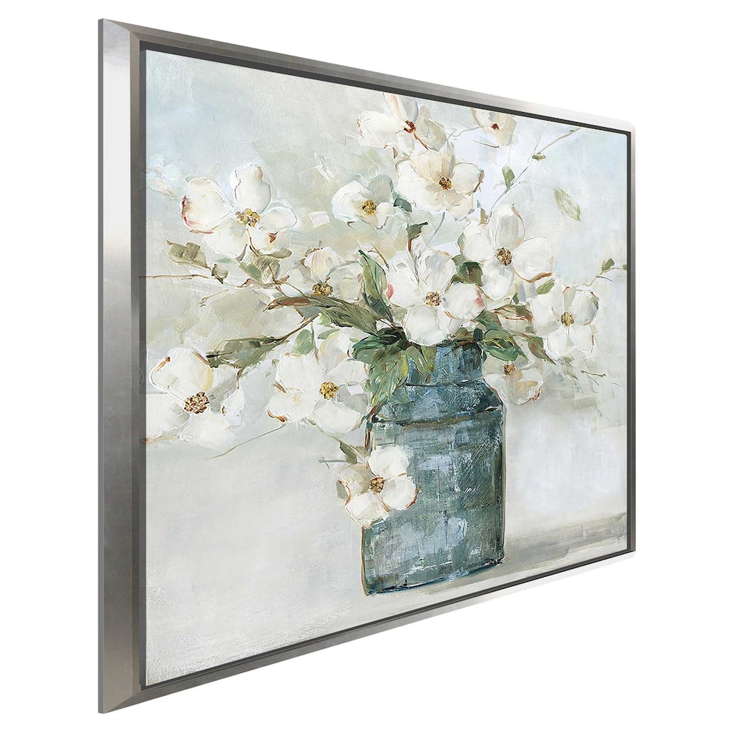 "Cottage Charmer I" Print on Floating Canvas