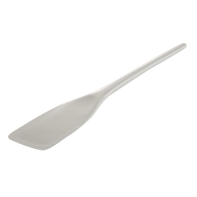 Hutzler 11-inch Flexible Nylon Spatula Scraper, White