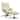 Genuine Leather Recliner Chair with Ottoman, 360°Swivel Recliner with Adjustable Backrest, Accent Chair