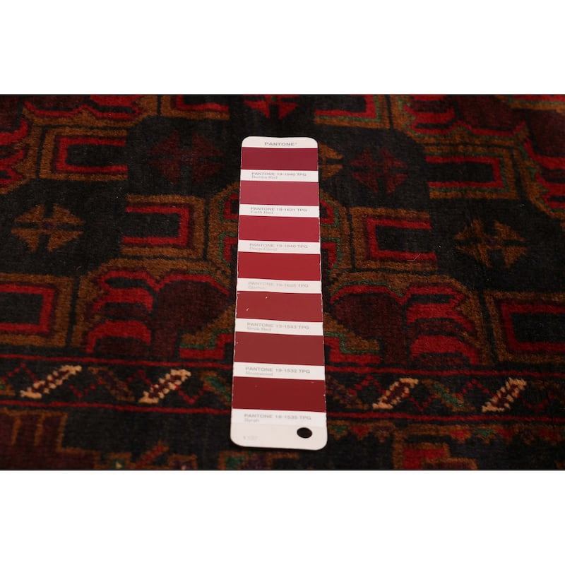 Teimani Red Rug 3'7" x 6'4" - 3'7 x 6'4