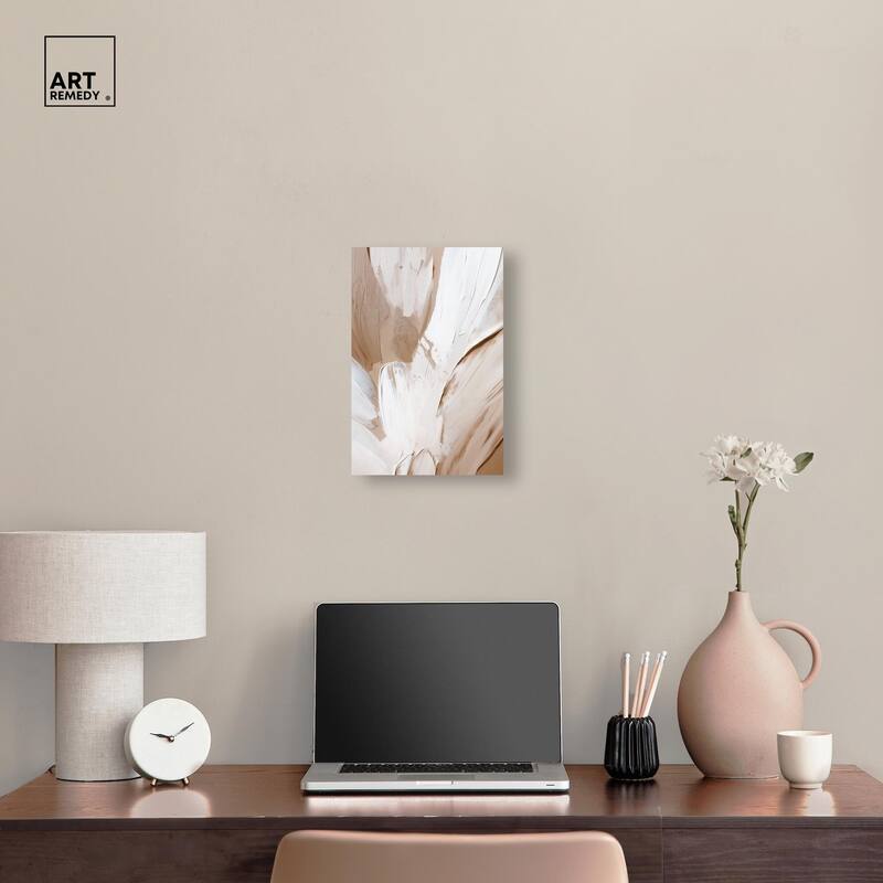 Fawn and Frost Canvas by Art Remedy, Gallery Wrapped