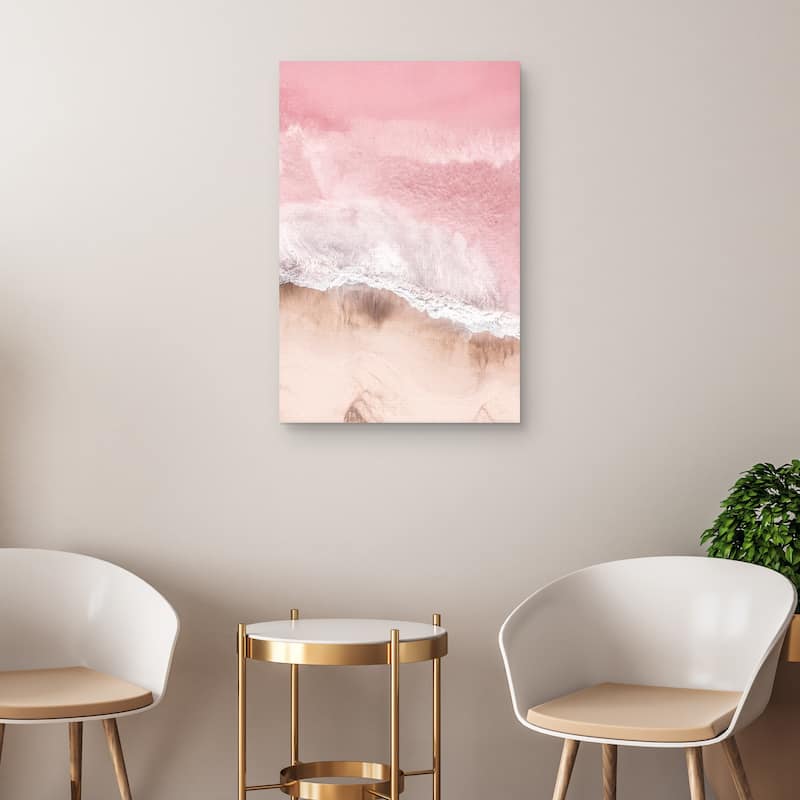 Pink Sea by Sisi and Seb Canvas Art Print