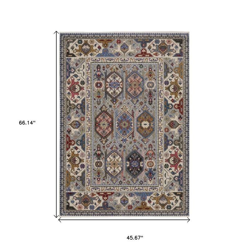 HomeRootsOriental Traditional Runner Area Rug
