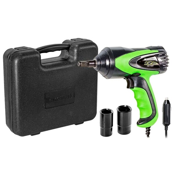 Kawasaki 12 Volt Impact Wrench With 2 Lug Socket Cigarette Kawasaki 12 Volt Impact Wrench With 2 Lug Socket Cigarette Lighter
