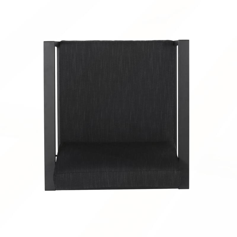Outdoor Patio Aluminum Club Chair Set of 2