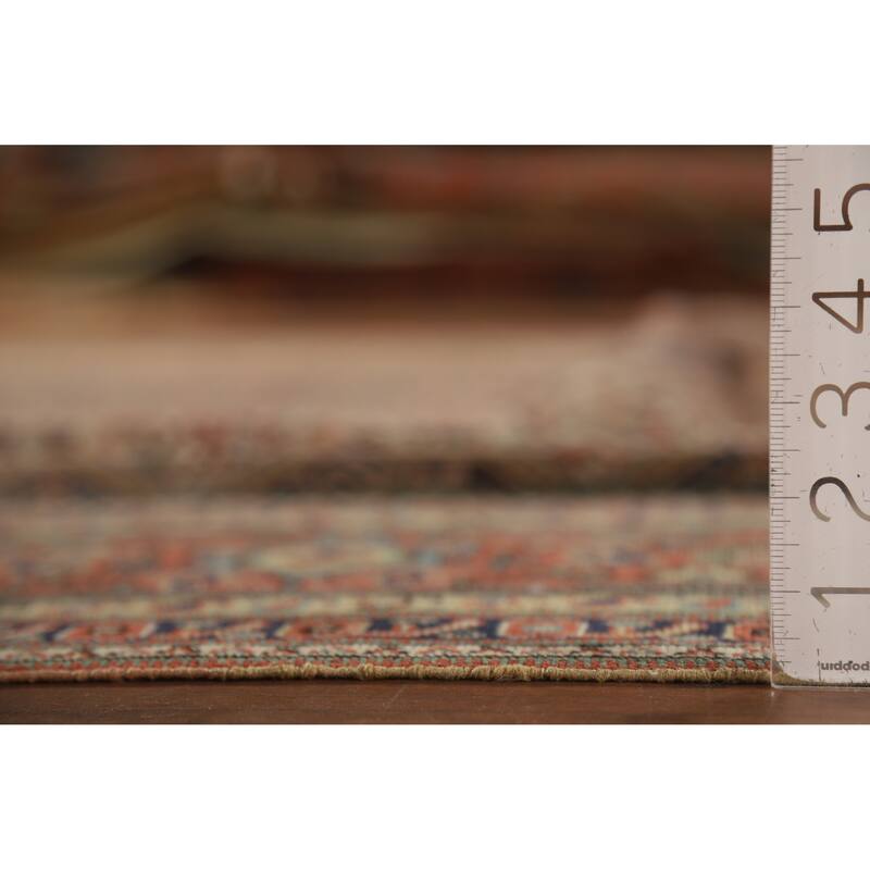 Vegetable Dye Tabriz Persian Area Rug Handmade Wool Carpet - 8'11"x 13'4"