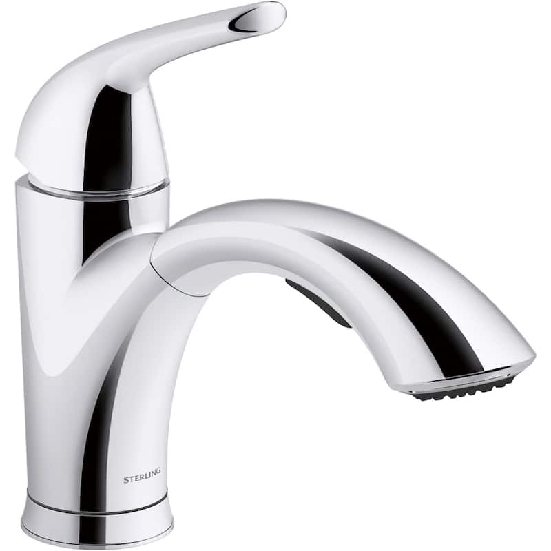 Sterling Medley 1.5 GPM Single Hole Pull Out Kitchen Faucet - Polished Chrome