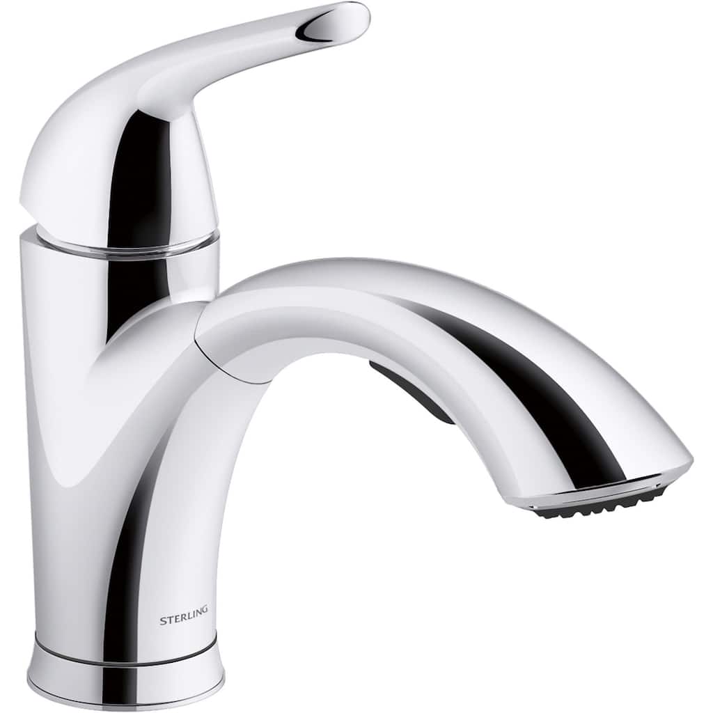 Sterling Medley 1.5 GPM Single Hole Pull Out Kitchen Faucet