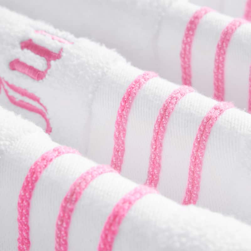 Juicy Couture Neon Border Bath Towels 6-Piece 2 Bath towels 2 Hand towels 2 Washcloths - 28"x54"/16"x26"/12"x12"