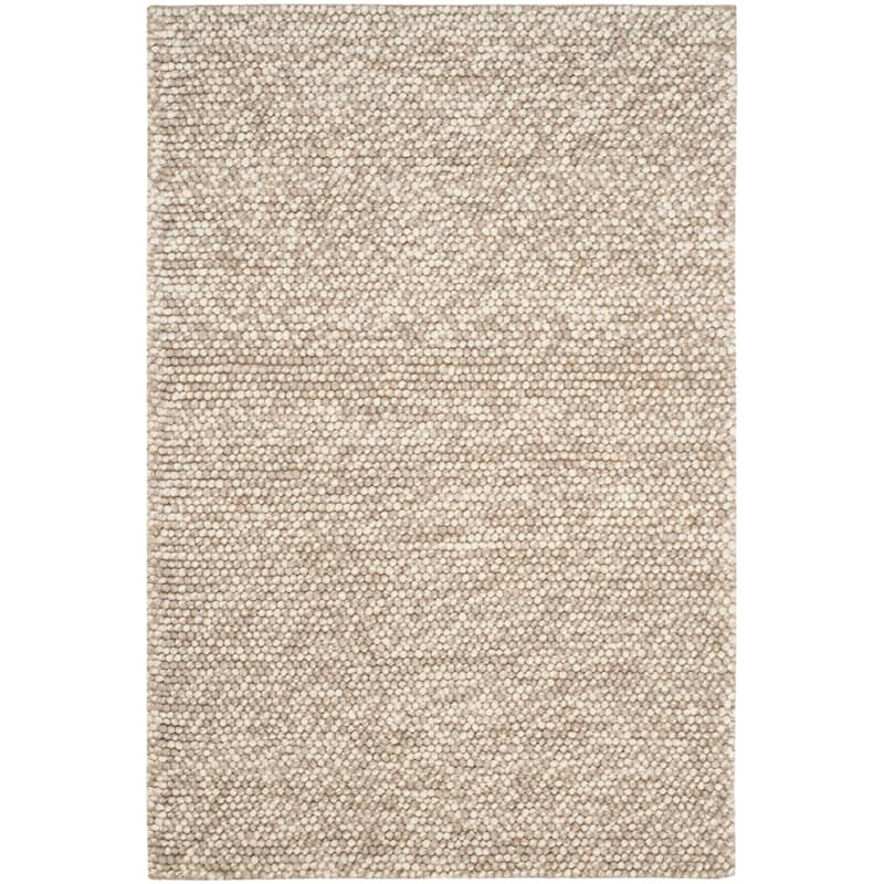 SAFAVIEH Handmade Natura Gonnie Wool Rug - 4' x 6' - Beige