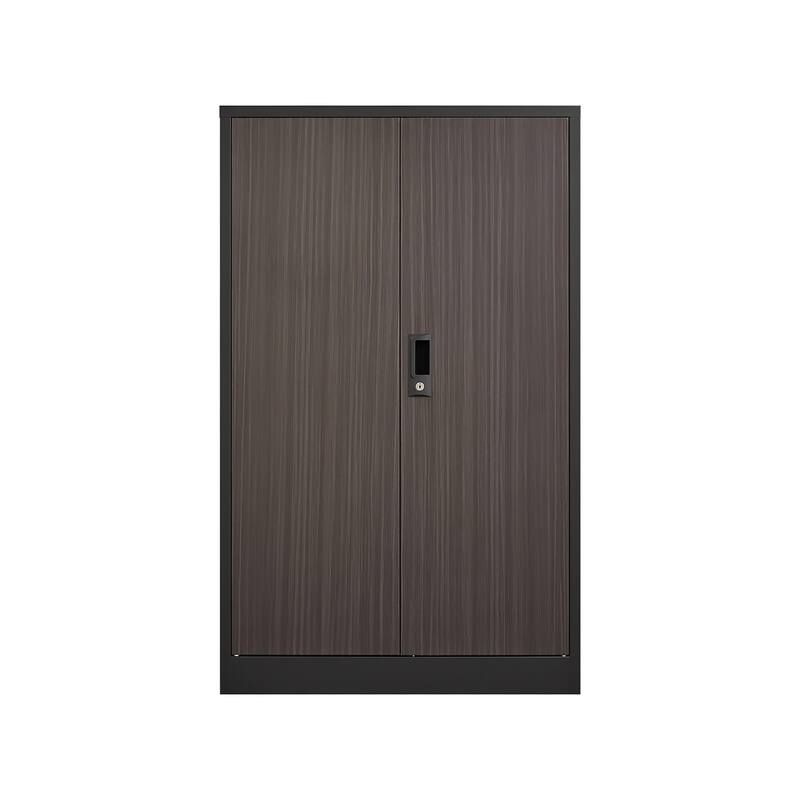 Metal Storage Cabinet With Locking Doors And Adjustable Shelf, Folding Filing Storage Cabinet , Folding Storage Locker Cabinet