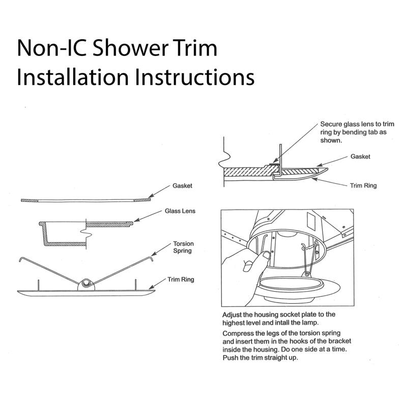 Elk Home Recessed Lighting White Metal 8 Inch Wide Recessed