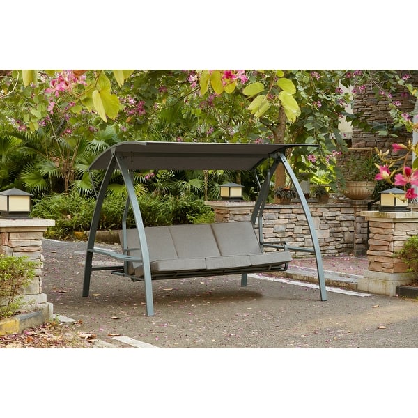 Bestliving 3 Seat Daybed Swing With Stand Overstock 30899219