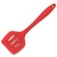 preview thumbnail 1 of 18, Chef Craft 12" Premium Heat Resistant Silicone Slotted Turner Spatula Red