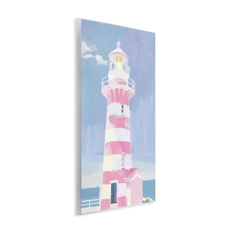 Stupell Muted Coastal Lighthouse Wall Plaque Art Design By Arlington Prints