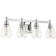 preview thumbnail 2 of 19, 4-light Bath/ Vanity Light