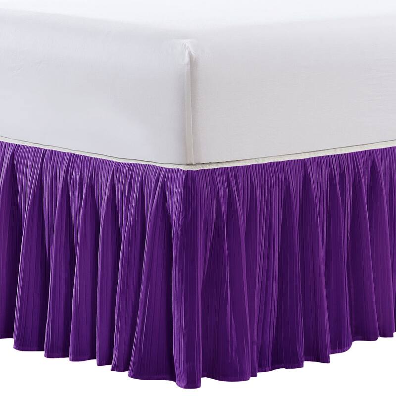 Serenta Pleated Bedskirt 18" Drop