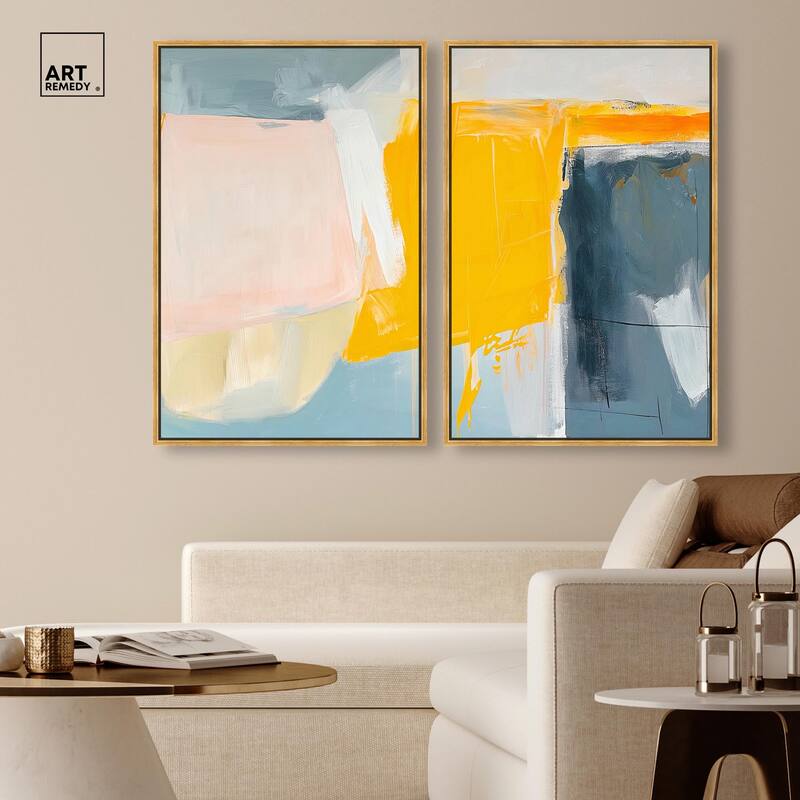 Skyward Radiance II Canvas Set of 2 by Art Remedy
