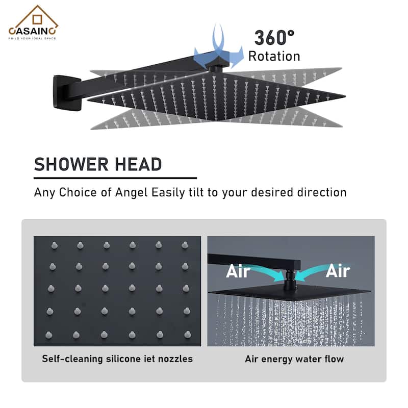 3 Function Luxury Shower Faucet