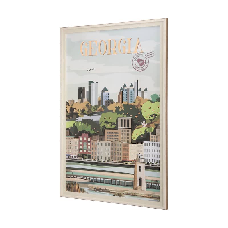 Georgia Go (XL) Framed Art Print