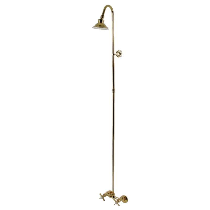 Kingston Brass CCK213.BEX Essex Shower Only Trim Package with 1.8 GPM - Polished Brass