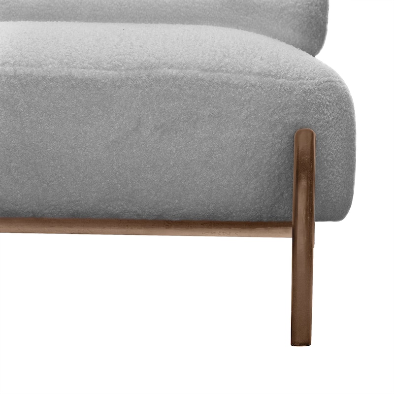 Single sofa chair Living Room Bedroom Lamb fleece Single Chair Retro Solid Wood Lazy Sofa Casual Chair