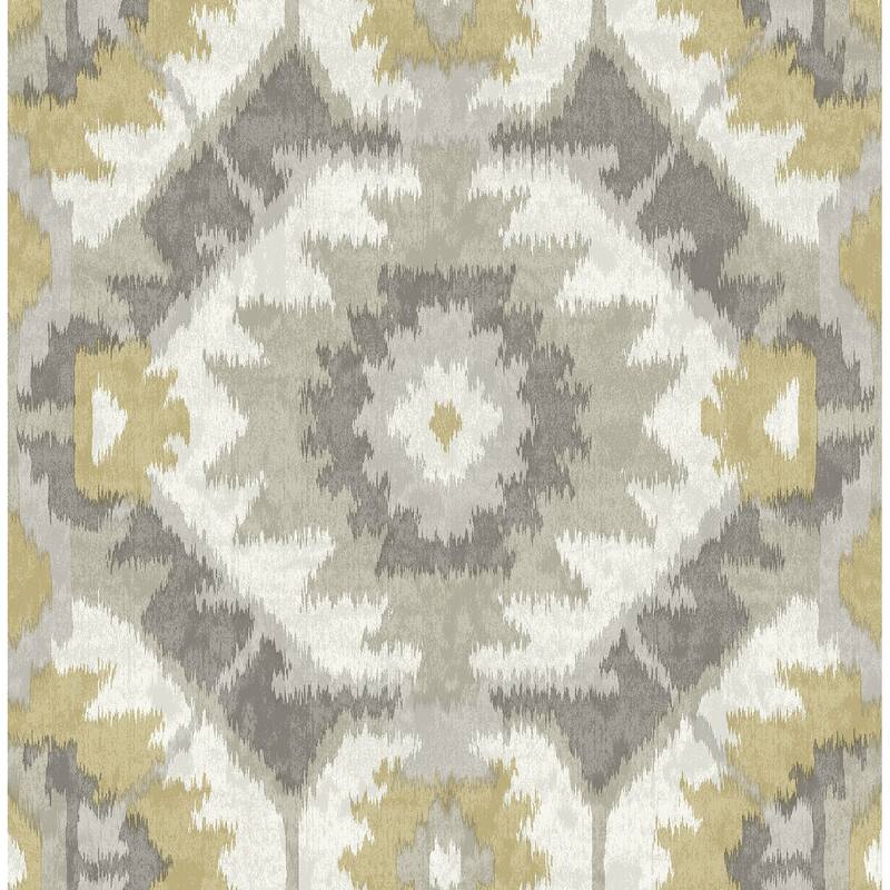 A-Street Prints Kazac Grey Shibori Wallpaper