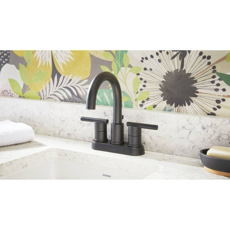 Gerber D307158 Parma 1.2 GPM Mini-Widespread Bathroom Faucet with