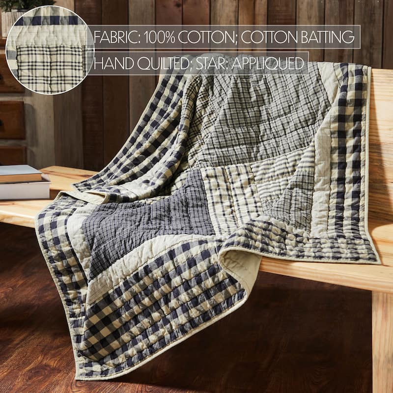 My Country Quilted Throw 50x60