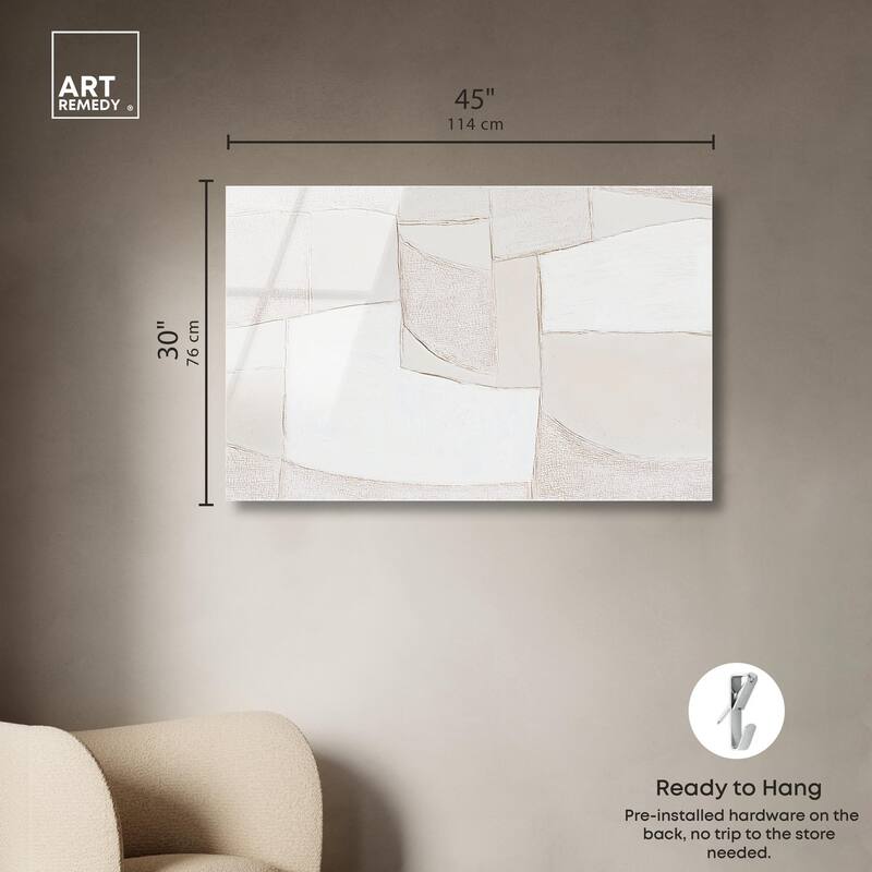 Veiled Calm Acrylic by Art Remedy, Ready to Hang